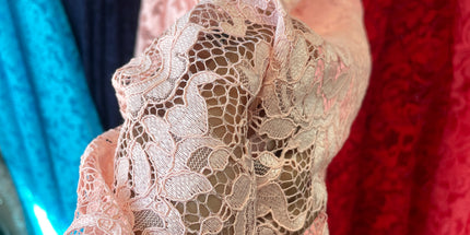 Maroon Chantilly Lace