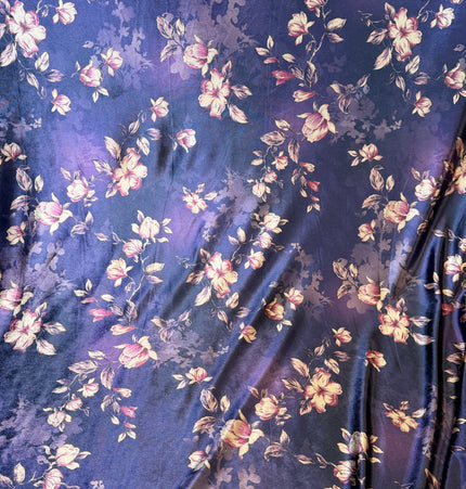 Purple Turkish Velvet - Shalwar