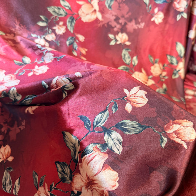 Red Turkish Velvet - Shalwar