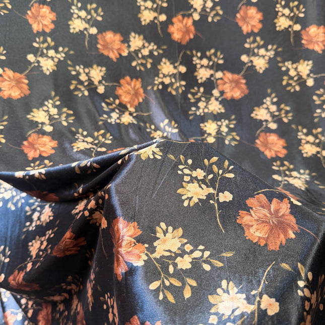 Black Turkish Velvet - Shalwar