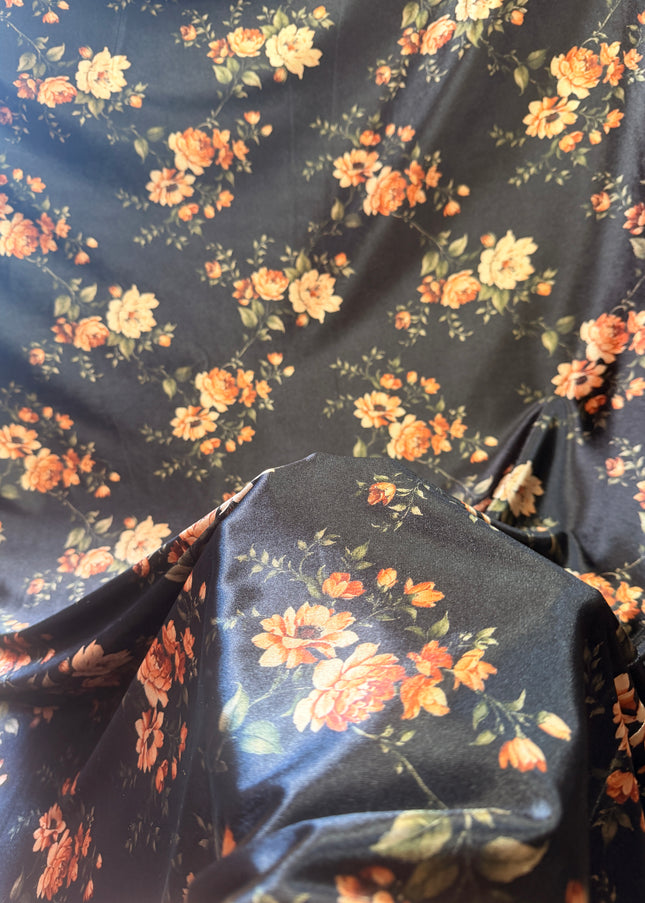 Black Turkish Velvet - Shalwar