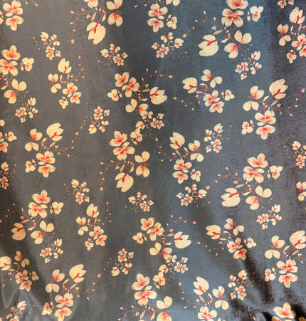 Gray Turkish Velvet - Shalwar