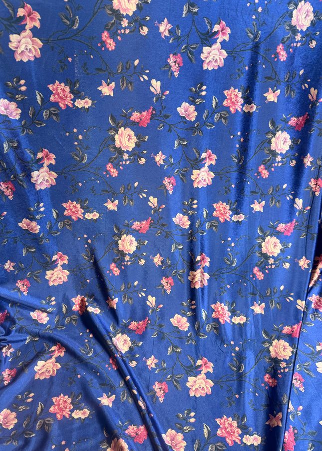 Royal Blue Turkish Velvet - Shalwar