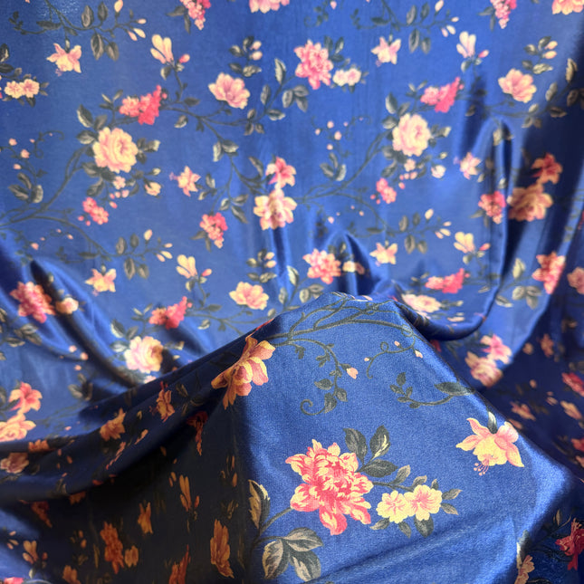 Royal Blue Turkish Velvet - Shalwar