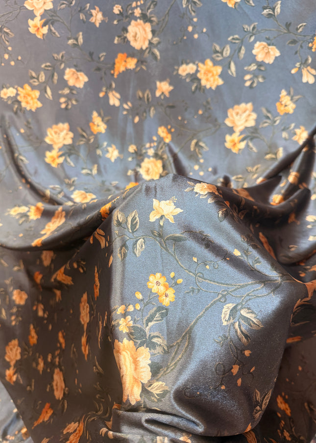 Gray Turkish Velvet - Shalwar