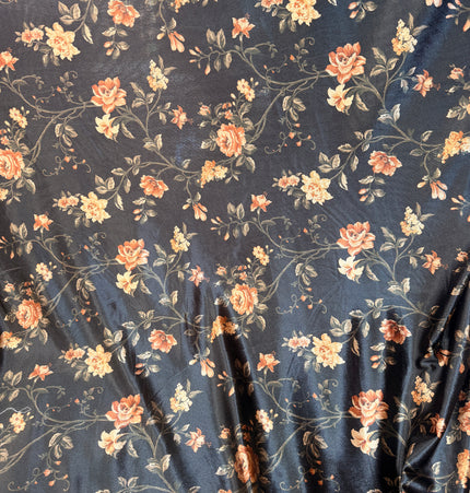 Black Turkish Velvet - Shalwar