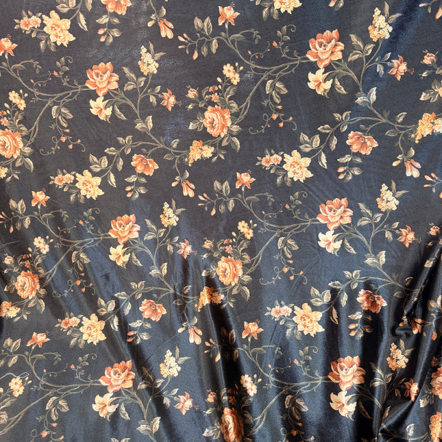Black Turkish Velvet - Shalwar
