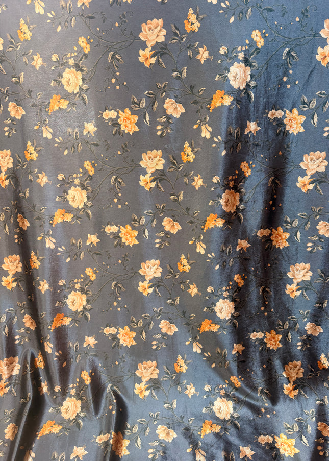 Gray Turkish Velvet - Shalwar