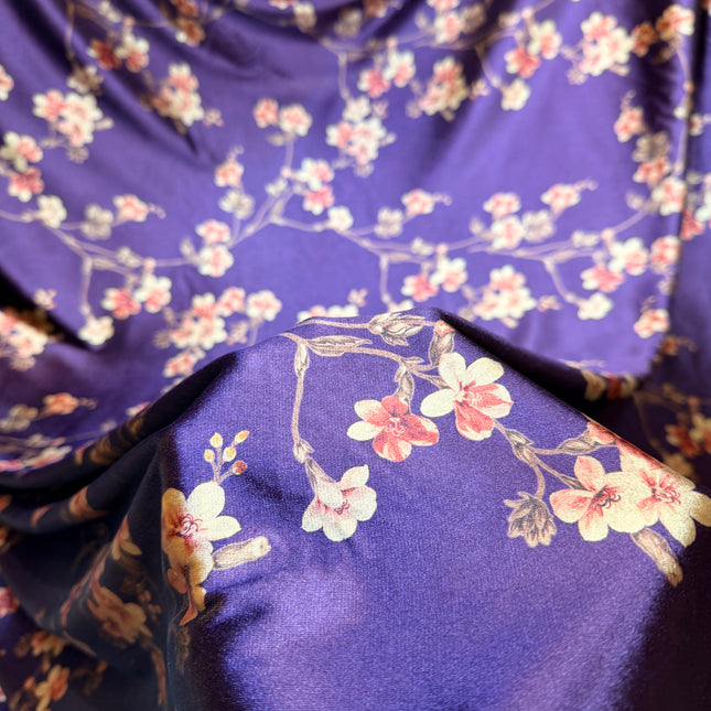 Purple Turkish Velvet - Salvar