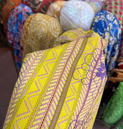 Multi-Coloured Cotton Ankara Lace