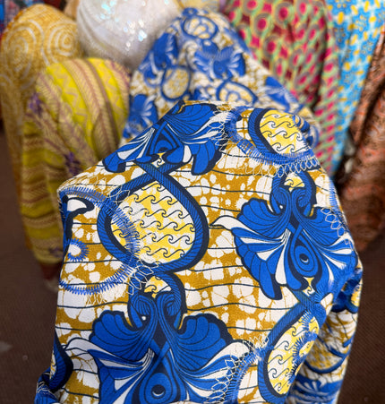Multi-Coloured Cotton Ankara Lace