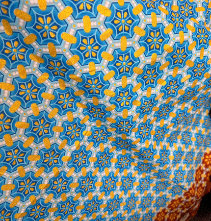 Multi-Coloured Cotton Ankara Lace
