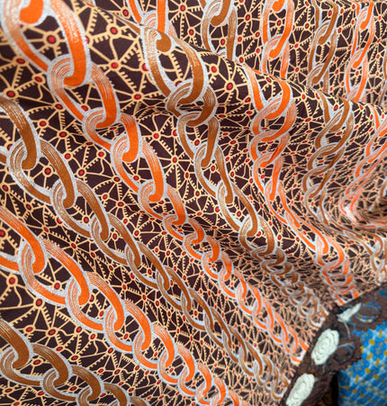 Multi-Coloured Cotton Ankara Lace