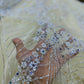 Luxurious Pearl-Beadwork Lace in Cream Colour