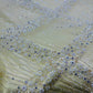 Luxurious Pearl-Beadwork Lace in Cream Colour