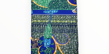 African Print Fabric - 6 Yards - Polycotton