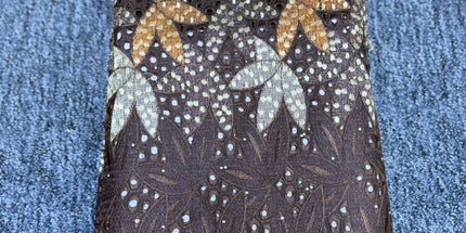 High Class Swiss Lace - Brown & Gold