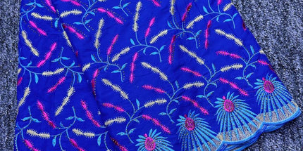 High Class Swiss Lace - Royal Blue