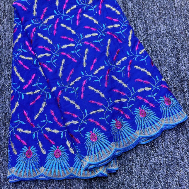 High Class Swiss Lace - Royal Blue