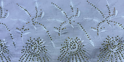 High Class Swiss Lace - White