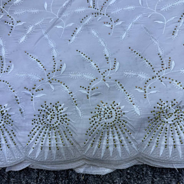 High Class Swiss Lace - White