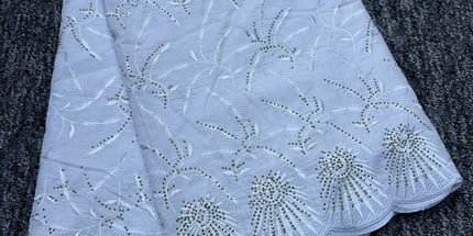 High Class Swiss Lace - White