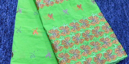 High Class Swiss Lace - Neon Green