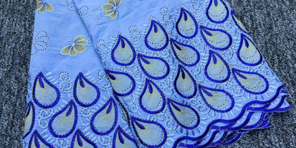 High Class Swiss Lace - Light Blue