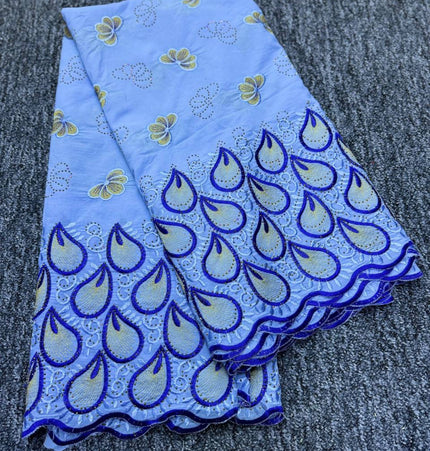High Class Swiss Lace - Light Blue