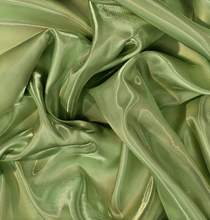 Mikado / Liquid Satin - Olive Green