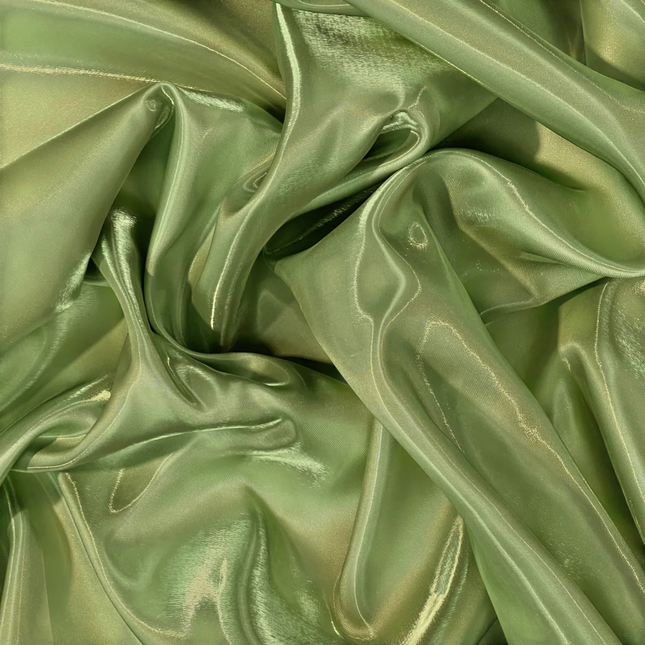 Mikado / Liquid Satin - Olive Green