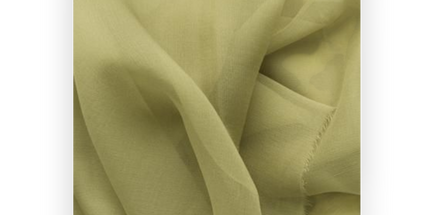 Chiffon Fabric Olive Green