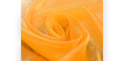 Organza Orange Shiny