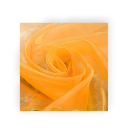 Organza Orange Shiny