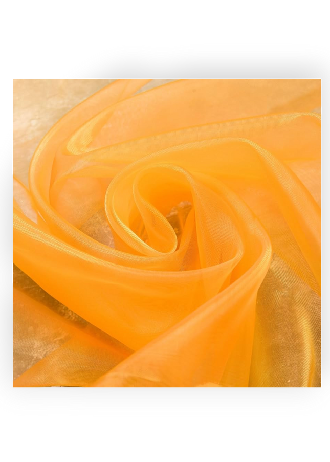 Organza Orange Shiny