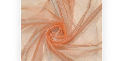 Organza Peach
