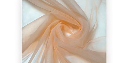 Bridal Tulle Peach