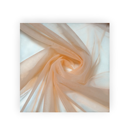 Bridal Tulle Peach