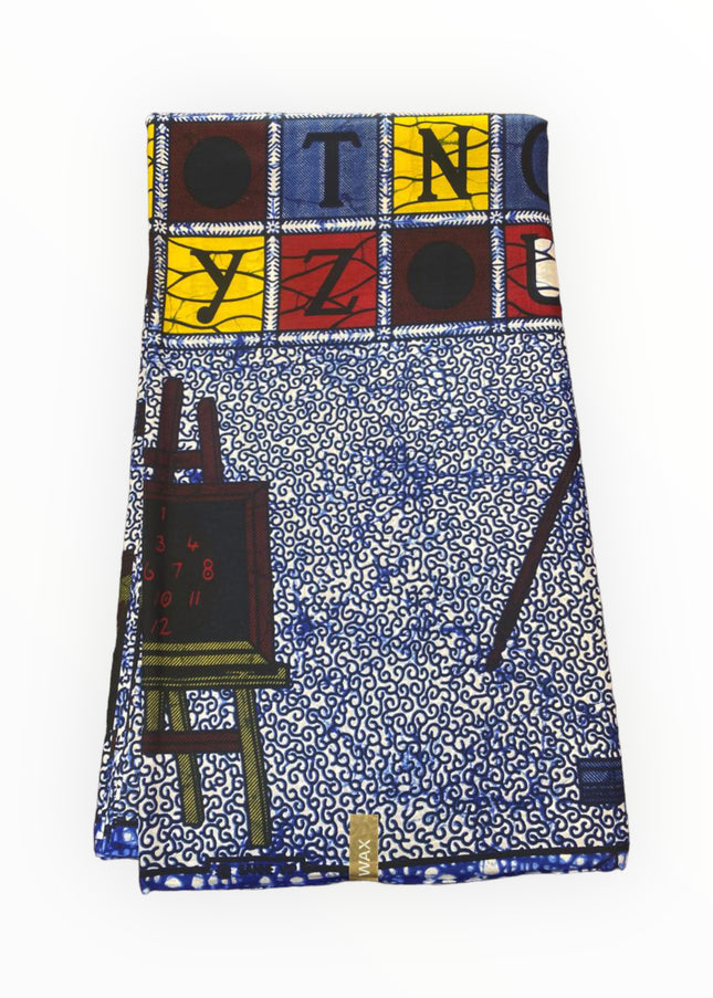 African Print Fabric - 100% Cotton - SANHE