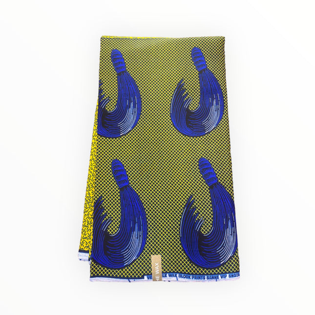 African Print Fabric - 100% Cotton - SANHE