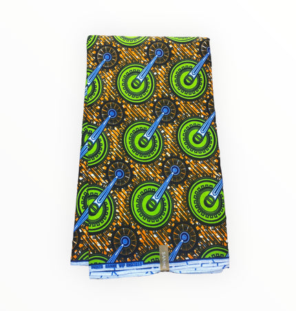 African Print Fabric - 100% Cotton - SANHE