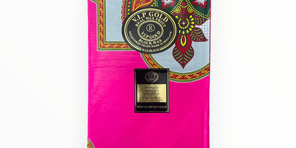 V.I.P Gold Block Prints - Pink