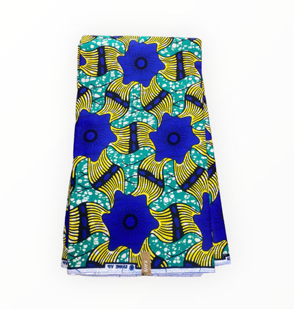 African Print Fabric - 100% Cotton - SANHE