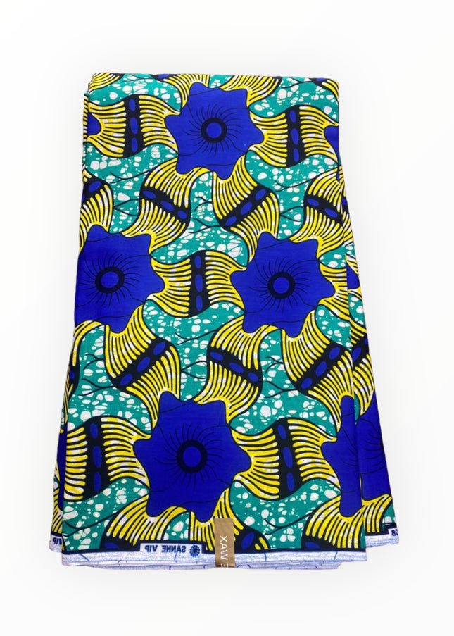 African Print Fabric - 100% Cotton - SANHE