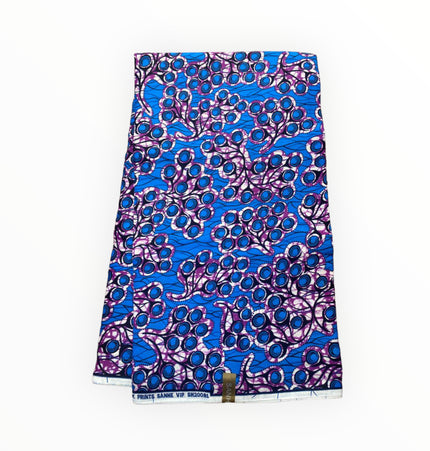 African Print Fabric - 100% Cotton - SANHE