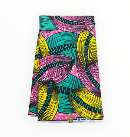 African Print Fabric - 100% Cotton - SANHE