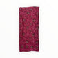 Maroon Silk Embroidery French Lace