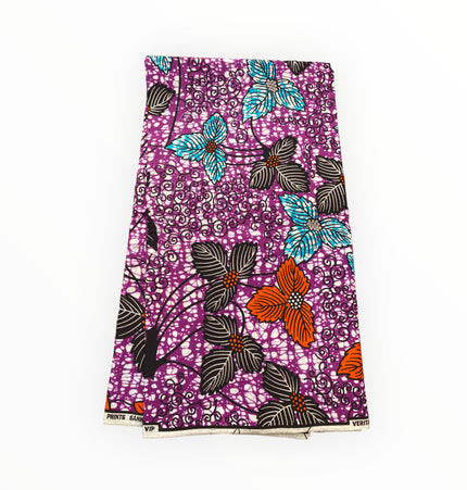 African Print Fabric - 100% Cotton - SANHE