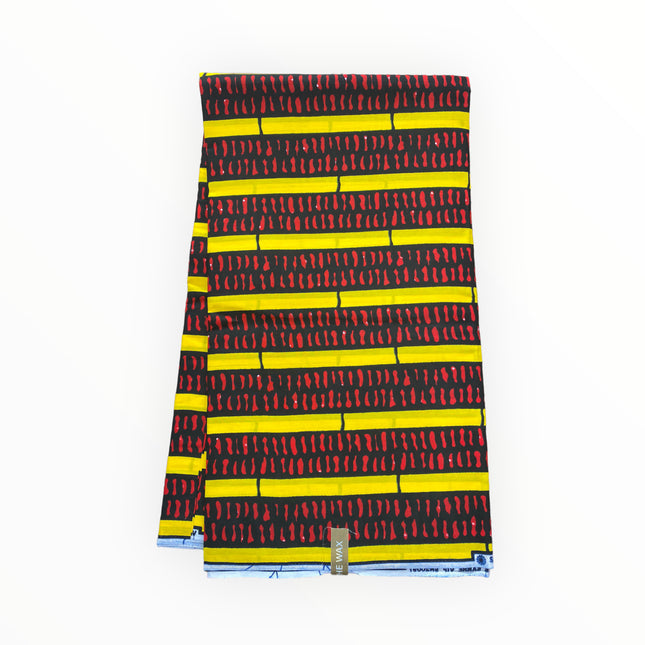 African Print Fabric - 100% Cotton - SANHE