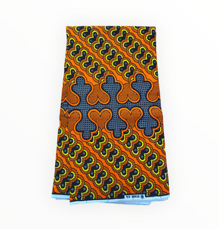 African Print Fabric - 100% Cotton - SANHE